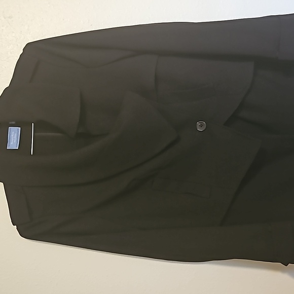 Stunning Simply Vera Vera Wang Black Double Breasted Coat Sz. S - Picture 2 of 11